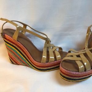 Kate Spade Summer Platform Sandal Wedges